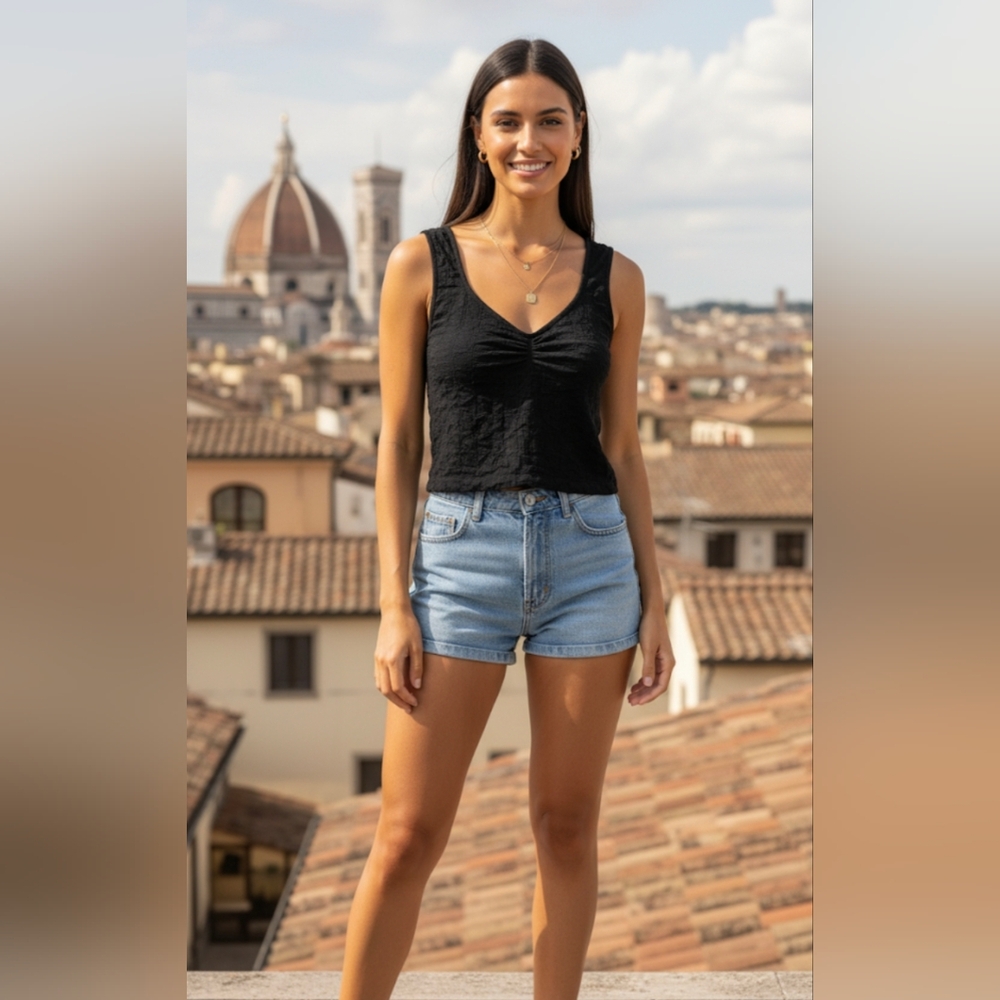 Intimately By Free People Black Shapewear Top